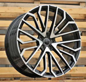 RACINGLINE R20x9 5X112 ET 28 66.5 3S1261 (HA0039) Black Polished (MB) For AUD (Z6) (HYBRID FORGED)