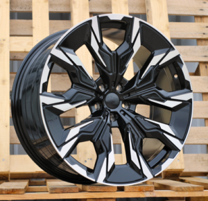RACINGLINE R20x8.5 5X112 ET 28 66.6 A5915 (YF5716) Black Polished (MB) For  (M) (HYBRID FORGED New 5 Series VIII / i5 (G60/G61/G68) Rear+Front)