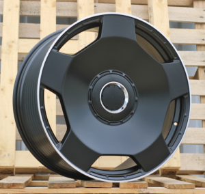 RACINGLINE R20x9.5 5X130 ET 35 84.1 BYF3111 Black Half Matt+Polished Lip (BLHMPL) For MER (Z1) (HYBRID FORGED)
