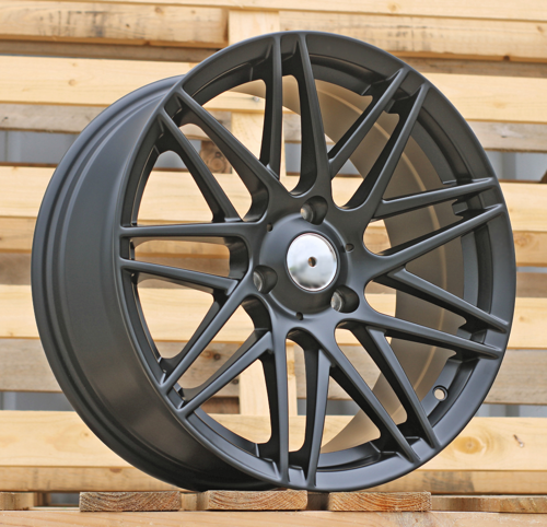 RACINGLINE R17x7.5 3X112 ET 25 57.1 HX013 (E269177503S) Black Half Matt (BLHM) For SMART (R+Z6+P2) (Rear)