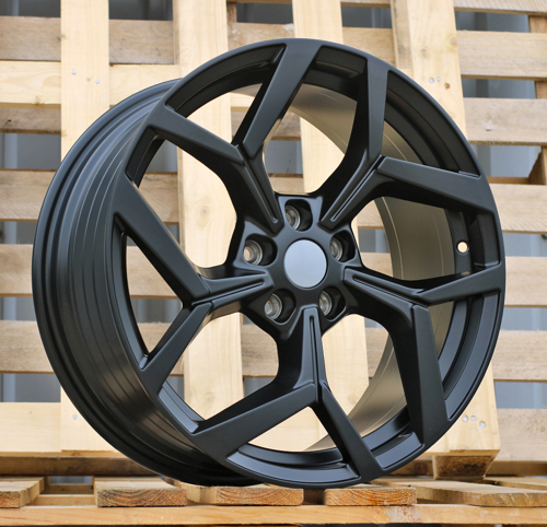 RACINGLINE R18x8 5X108 ET 47.5 63.4 YF5729 Black Half Matt (BLHM) For FORD (Z5) (HYBRID FORGED)