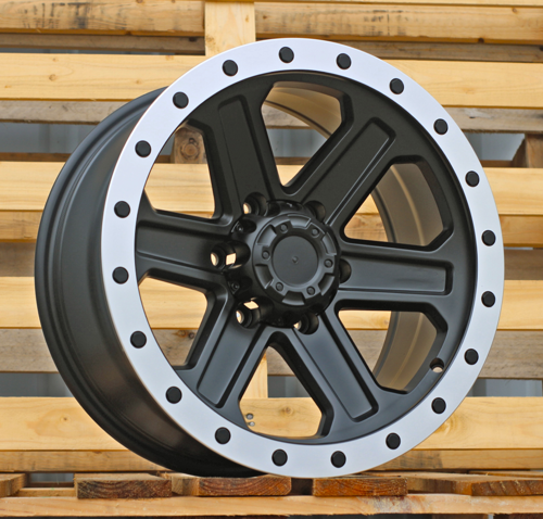 RACINGLINE R17x8.5 6X139.7 ET 0 110.1 JT224 Black Matt (BM) For 4X4 (K3) (HYBRID FORGED)