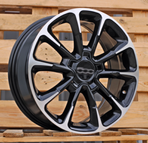 f992d7150a02a051c5897c969cb7daad-500x500-max RACINGLINE R17x7 5X110 ET 40 65.1 Y1281 Black Polished (MB) For FIAT (Z4) (NEW Model 500)