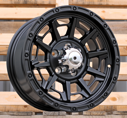 RACINGLINE R15x7 5X114.3 ET 15 73.1 H1045 Black Matt (BM) For RACIN (P2)