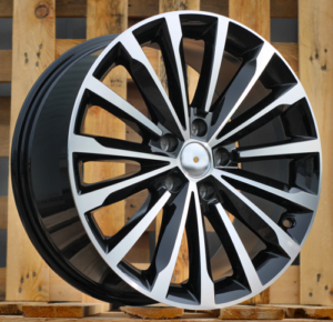2576a62b0c26f9cfdc2661ea3bef4dbc-500x500-max RACINGLINE R18x8 5X112 ET 44 57.1 F1526 (YF0458) Black Polished (MB) For SKODA (K7) (HYBRID FORGED)