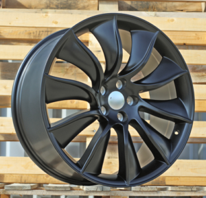 RACINGLINE R21x9.5 5X114.3 ET 50 66.1 BY259 Black Half Matt (BLHM) For INFINITI (Z1)