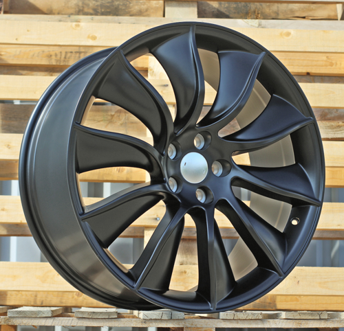 RACINGLINE R21x9.5 5X114.3 ET 50 66.1 BY259 Black Half Matt (BLHM) For INFINITI (Z1)