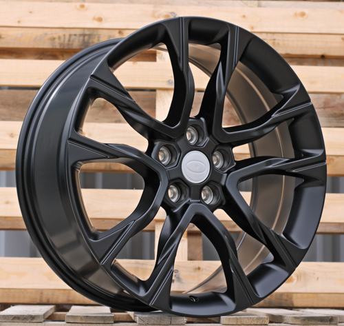 RACINGLINE R20x8.5 5X120 ET 43.5 72.6 B5755 (IN5590) Black Half Matt (BLHM) For LAND (K7)