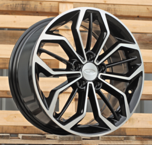 RACINGLINE R16x6.5 5X108 ET 50 63.3 B5433 Black Polished (MB) For FORD (D2+R)