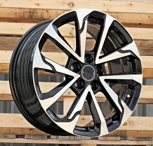 RACINGLINE R18x8 5X114.3 ET 40 60.1 FBX416 Black Polished (MB) For TOYOT (P2) (HYBRID FORGED Corolla Cross)