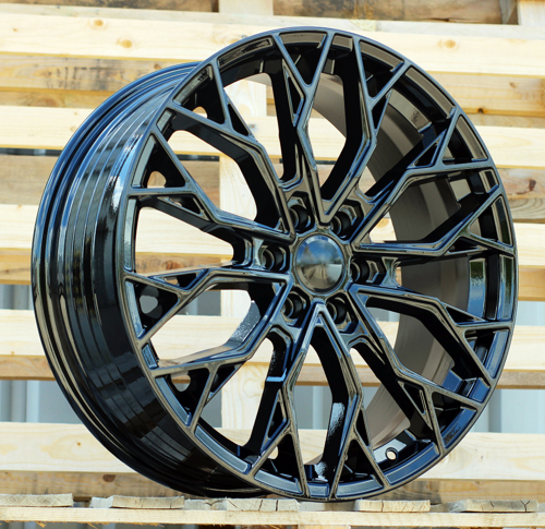 RACINGLINE R20x8 6X120 ET 48 74.6 HF6119 Gloss Black (GB) For FORD (P2) (HYBRID FORGED 1050KG)