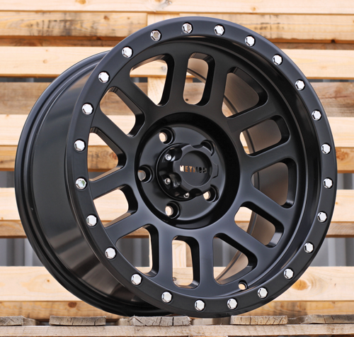 b36d4b08eb7adfc713b9d1df267e4180-500x500-max RACINGLINE R17x9 5X127 ET 0 71.6 H1003C Black Matt (BM) For 4X4 (P2) (Chrome Rivets)