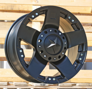 RACINGLINE R18x9 5X139.7/150 ET M12 110.1 A5187 Black Matt (BM) For 4X4 (Z1)