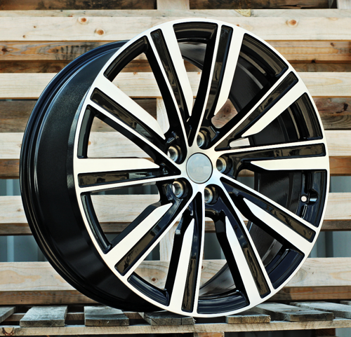 RACINGLINE R22x9.5 5X120 ET 45 72.6 H3091F Black Polished (MB) For LAND (K8) (HYBRID FORGED)