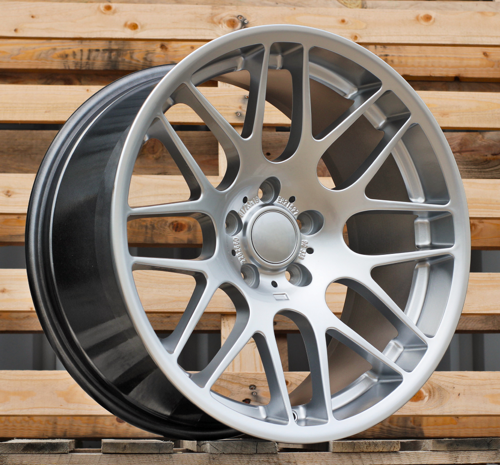 RACINGLINE R19x8.5 5X120 ET 35 72.6 901B Hyper Silver (HS) For  (P2) (Only Front+Rear)