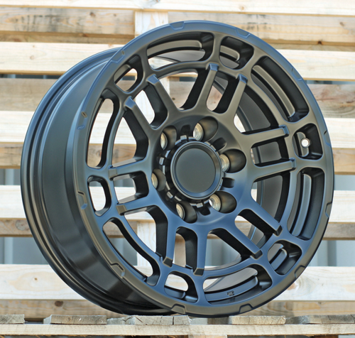RACINGLINE R17x8 6X139.7 ET 5 106.1 H883F Black Matt (BM) For TOYOT (K7) (HYBRID FORGED)