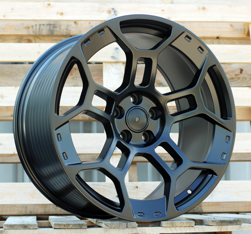 RACINGLINE R20x9.5 5X114.3 ET 30 70.5 F3133 Black Half Matt (BLHM) For FORD (Z7) (MUSTANG HYBRID FORGED Front+Rear)