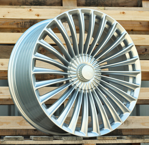 RACINGLINE R21x10 5X112 ET 35 66.6 FBX202 Silver Shining (SS) For MER (Z6) (HYBRID FORGED Rear+Front)