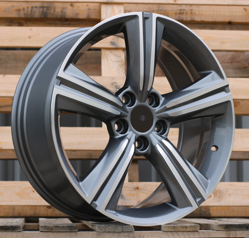 RACINGLINE R18x8 5X114.3 ET 50 64.1 FBX361 Grey Polished (MG) For HOND (P2) (HYBRID FORGED)