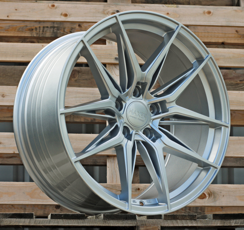 HAXER R18x8 5X120 ET 34 72.6 HX036 (IN3614F) Silver Shining (SS) For HAXER (Z6) (HYBRID FORGED)
