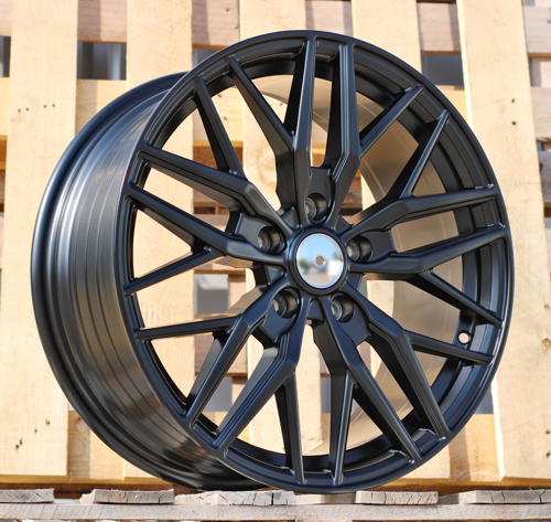 RACINGLINE R18x8 5X120 ET 50 65.1 HF5230 (YF0492) Black Half Matt (BLHM) For VW (Z6) (HYBRID FORGED 1050kg)