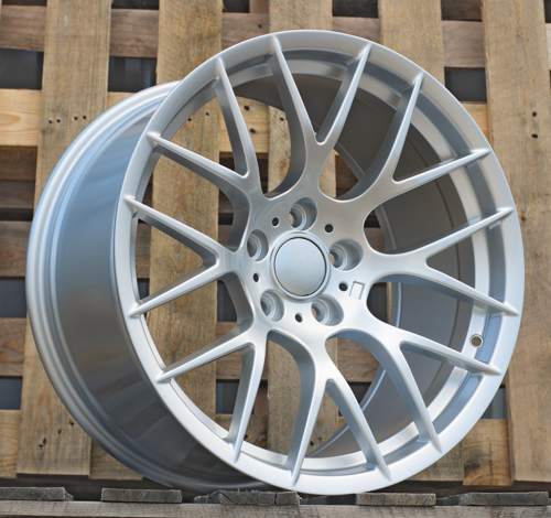 RACINGLINE R19x10 5X120 ET 25 72.6 BYF956A Silver Shining (SS) For  (Z3) (HYBRID FORGED Rear+Front)