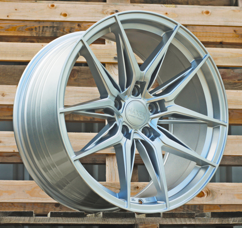 HAXER R19x8.5 5X112 ET 25 66.5 HX036 (IN3614F) Silver Shining (SS) For HAXER (Z7) (HYBRID FORGED)