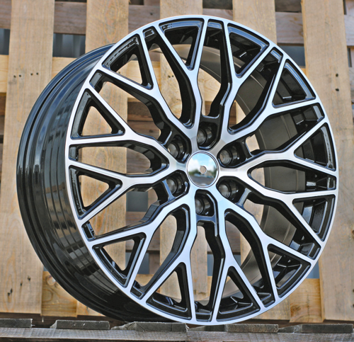 RACINGLINE R19x8 6X120 ET 48 74.5 YF0412 Black Polished (MB) For FORD (Z5) (HYBRID FORGED (max 1000kg)
