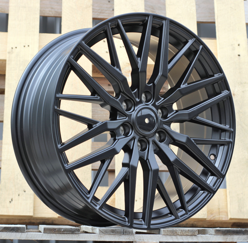 RACINGLINE R19x8 6X120 ET 48 74.5 YF0453 Black Half Matt (BLHM) For VW (Z6) (HYBRID FORGED (max 1050kg)