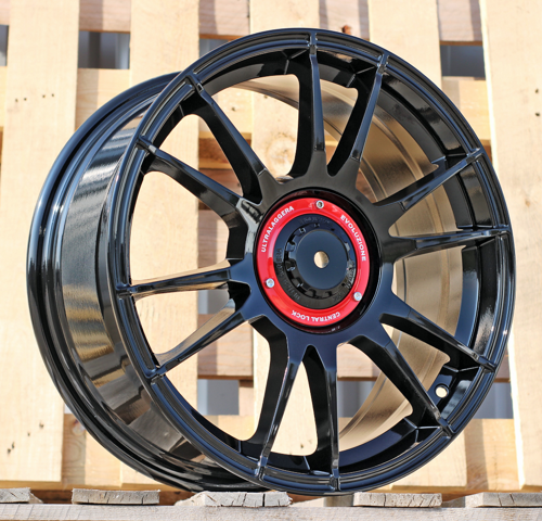 RACINGLINE R17x7.5 10X100/112 ET 40 66.5 F7713 Black (BL) For RACIN (Z7) (HYBRID FORGED Style OZ)
