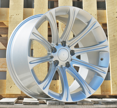 RACINGLINE R18x10 5X120 ET 15 74.1 FBX548 Silver Shining (SS) For  (Z7) (HYBRID FORGED Rear+Front)
