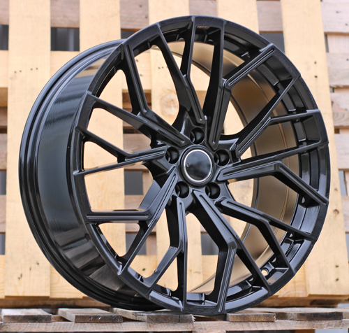 RACINGLINE R20x9 5X112 ET 30 66.5 FA760 Gloss Black (GB) For AUD (P2) (HYBRID FORGED)