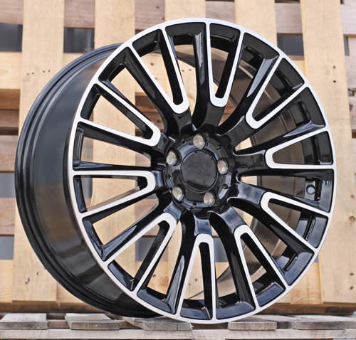 RACINGLINE R20x9.5 5X112 ET 51 66.6 H3420F Black Polished (MB) For MER (Z7) (HYBRID FORGED Rear+Front)