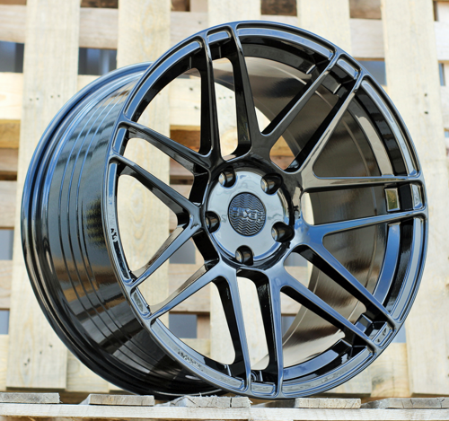 HAXER R19x9 5X120 ET 20 74.1 HX020F (YF7077) Black (BL) For HAXER (M) (HYBRID FORGED Rear+Front)
