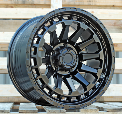 RACINGLINE R17x9 5X127 ET 10 78.1 FBX464 Black Half Matt (BLHM) For 4X4 (Z6) (HYBRID FORGED)