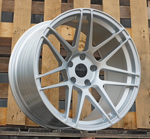 HAXER R19x10 5X120 ET 15 74.1 HX020F (YF7077) Silver Shining (SS) For HAXER (P2) (HYRID FORGED Front+Rear)