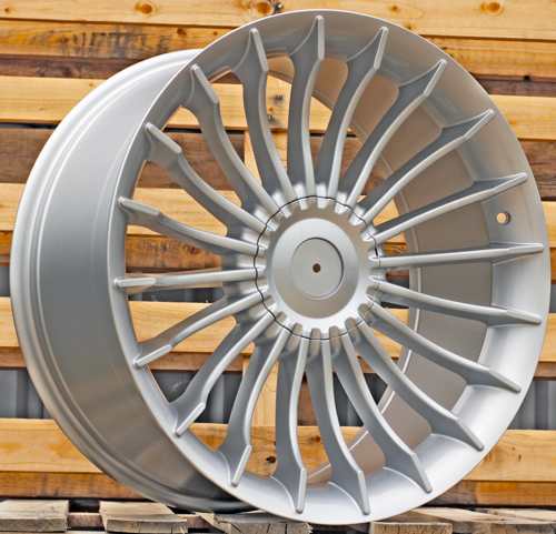 RACINGLINE R21x10 10X112/120 ET 41 72.6 BK273 (A1004) Silver Shining (SS) Fits for  (P) (ALPINA Style Rear+Front)