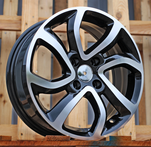 RACINGLINE R16x6.5 4X108 ET 26 65.1 A417 Black Polished (MB) For CITRO (P)