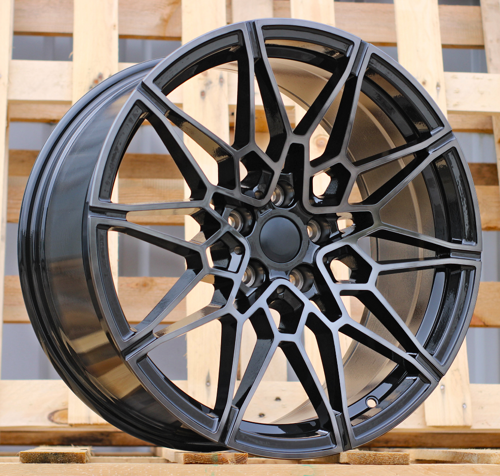 RACINGLINE R19x8 5X112 ET 27 66.6 B1674 (H3143F) Black+Tinted Face (BLTF) For  (Z4) (HYBRID FORGED Rear+Front)