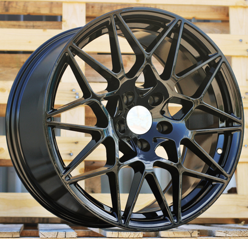 RACINGLINE R19x9.5 5X120 ET 40 72.6 B5167 (XF023) Black (BL) Fits for  (K4) (HYBRID FORGED Rear+Front)