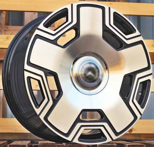 RACINGLINE R20x9.5 5X130 ET 35 84.1 F3053 (FBX450) Black Polished (MB) Fits for MER (Z7) (HYBRID FORGED Monoblock)