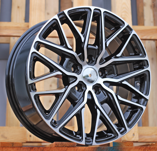 RACINGLINE R18x8 5X160 ET 50 65.1 B1262 Black Polished (MB) For FORD (Z2+Z7) (4x4 (max 1250 kg)
