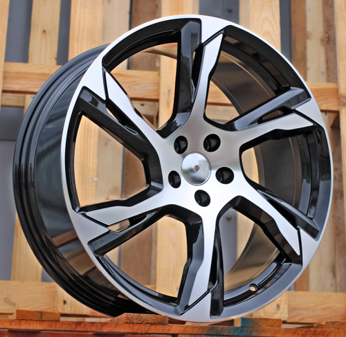 RACINGLINE R20x8.5 5X108 ET 42.5 63.4 B1175 Black Polished (MB) For VOLVO (Z1)