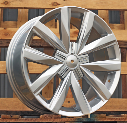 RACINGLINE R18x8 5X120 ET 50 65.1 B1351 Silver Shining (SS) For VW (Z2+Z1)