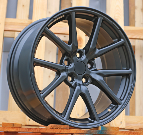 RACINGLINE R18x8.5 5X114.3 ET 40 64.1 B1503 Black Half Matt (BLHM) For TESLA (Z1) (Model 3)