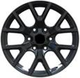 RACINGLINE R18x8 6X139.7 ET 50 93.1 B5884A Black (BL) Fits for VW (K4) (AMAROK II)