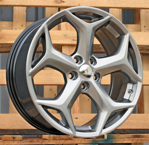RACINGLINE R18x8 5X108 ET 55 63.4 B0063 Hyper Black (HB) For FORD (P)