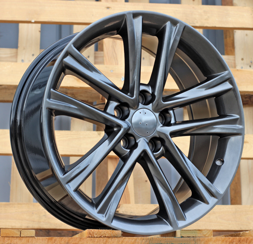 RACINGLINE R18x8 5X114.3 ET 35 60.1 BY298 Hyper Black (HB) For LEX (P2+Z1)