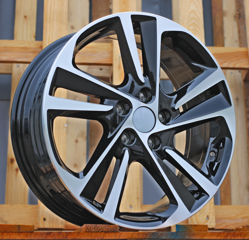 RACINGLINE R15x6 4X100 ET 40 54.1 B5210 (A5473) Black Polished (MB) For HYUND (P)