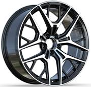 RACINGLINE R20x10 5X112 ET 48.1 66.6 H3573F Black Polished (MB) For MER (Z4) (HYBRID FORGED New S-Class W223 Front+Rear)